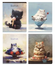 Купить Тетрадь в клетку Be positive, "Чувиляева. Sweet cats", 48 листов, в ассортименте — Фото №1