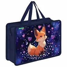 Купить Папка для тетрадей А4 "Fairy fox" пластик, текст.ручки — Фото №1