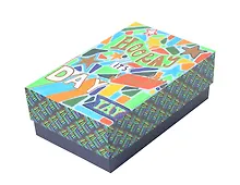 Купить Коробка подарочная "Ура, это твой день" 22*14*8,5см, картон — Фото №1