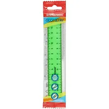 Купить Линейка 15см "Neon Solid" зелен., подвес, ERICH KRAUSE — Фото №1