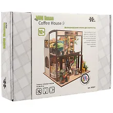 Купить Интерьерный конструктор для творчества Румбокс Hongda MiniHouse "COFFEE HOUSE" M027 — Фото №1