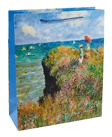 Купить Пакет А4 32*26*12 "Прогулка по скалам" нейтр. бум.мат.ламинат — Фото №1