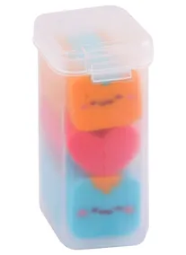 Купить Ластики 3 штуки "Милота", ПВХ-бокс — Фото №1