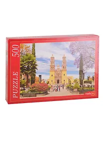 Купить Пазл 500 эл., 50*34,5см., Церковь в Мексике — Фото №1