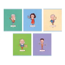 Купить Тетрадь в клетку Listoff, "Великие ученые", 48 листов, в ассортименте — Фото №1