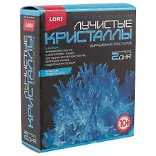 Купить Набор для экспериментов «Лучистые кристаллы. Лучистый синий», Lori — Фото №1