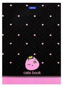 Купить Блокнот А5 50л тчк. "CATs" отрывн.склейка, глянц.ламинация, ассорти — Фото №1