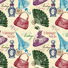 Купить Бумага подарочная Феникс Винтажный стиль 100*70см 80г/м2 41879 — Фото №1