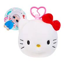 Купить ЛОЛ СЮРПРАЙЗ Двусторонняя плюшевая игрушка с куклой Hello Kitty & Friends с аксессуарами L.O.L. SURPRISE! (70777) — Фото №1