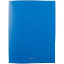 Купить Папка-скоросшиватель «Classic», синяя, Erich Krause, А4 — Фото №1