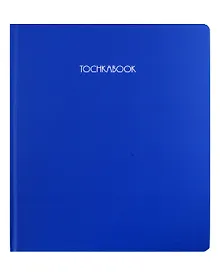 Купить Книга для записей А4 72л тчк. "Синий" 7БЦ, софт.тач — Фото №1