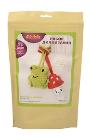 Купить Набор для вязания "Miadolla" "Лягушонок и мухомор" (AMG-MN-0150) — Фото №1