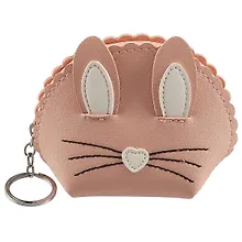 Купить Кошелек на молнии Кролик с ушками (PU) (12×9) (ПВХ бокс) (12-11592-ZY-24) — Фото №1