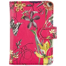 Купить Визитница «Butterfly», розовая, 24 карты, 11 x 7.5 см — Фото №1