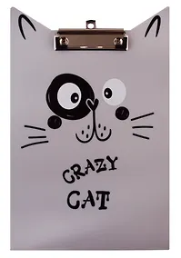 Купить Планшет «Crazy cat», А4, пластик, фигурный — Фото №1