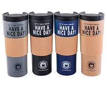 Купить Термостакан Have a Nice Day (пластик/металл) (600мл) — Фото №1