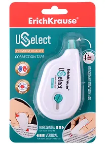 Купить Корректор лента 5мм*8м "USelect", блистер, ErichKrause — Фото №1