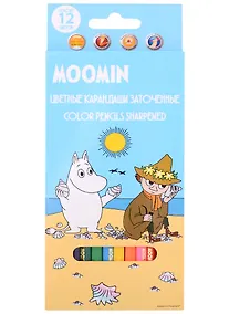 Купить Карандаши цветные "Муми-тролли", 12 цветов — Фото №1