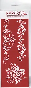 Купить Трафарет Barocci универсальный Классический узор + букет 8,5х23см ТУ-23 — Фото №1