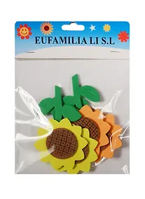 Купить Декоративные Элементы из EVA Подсолнухи (11-01260-XH-88881_8) — Фото №1