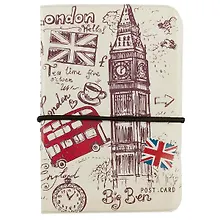 Купить Визитница London Зонтик шляпа усы — Фото №1