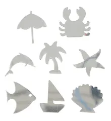 Купить Зеркала для декорирования. акрил. 8 штук. "Морская фантазия". -Китай: Альт, (Hobby Time ). 2-472/09 377398 — Фото №1