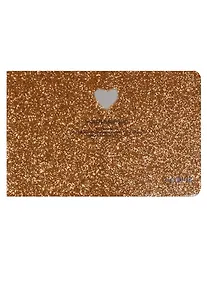 Купить Записная книжка «Glitter happiness», 96 листов, 10.5 х 7 см — Фото №1