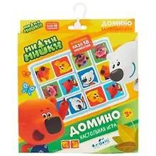 Купить Настольная игра ORIGAMI/Оригами МиМиМишки: Домино+пазл пазл 18 элементов 04361 — Фото №1