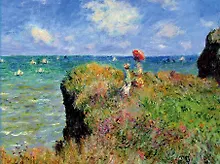 Купить Кардхолдер. Моне. Прогулка по скалам Пурвиля (в форме книжки) (Арте) — Фото №1