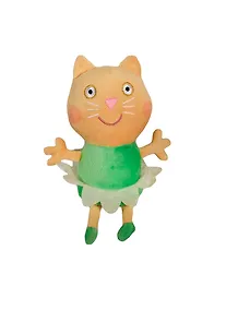 Купить РОСМЭН Peppa мягкая игрушка "Котенок Кэнди Балерина", 20см 25084 — Фото №1