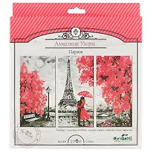 Купить Алмазные узоры. Триптих Париж — Фото №1
