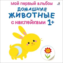 Купить Мой первый альбом. Домашние животные с наклейками 1+ — Фото №1