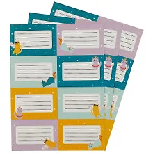 Купить Наклейки для тетрадей 24шт "Кошечки" — Фото №1