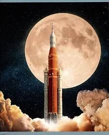 Купить Тетрадь А5 96л кл. "Полет" скрепка, мелов.картон, выб.лак, термопленка, офсет, 5 видов — Фото №1