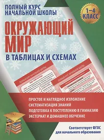 Купить Окружающий мир в таблицах и схемах для учащихся начальных классов. 1-4 класс — Фото №1