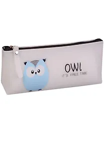 Купить Пенал на молнии Сова (20х8) (силикон) (ПВХ бокс) — Фото №1