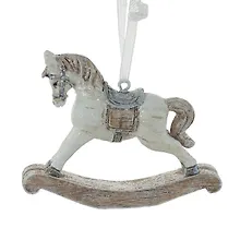 Купить Украшение новогоднее Лошадка-качалка (8х2х5) — Фото №1