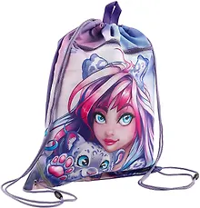 Купить Мешок для сменной обуви Феникс+, "Девушка с барсом" — Фото №1