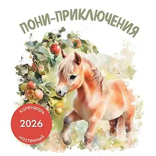 Купить Пони-приключения. Календарь настенный на 2026 год (300х300) — Фото №1