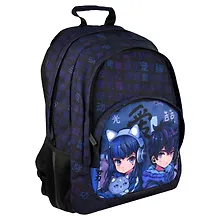 Купить Рюкзак "Кибер Аниме"33*43*13,5 см, 1 отделение, 4 кармана, полиэстер — Фото №1