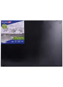 Купить Холст на картоне 30*40см, грунт, хлопок, мелкое зерно, черный, (МДФ), BRAUBERG ART CLASSIC — Фото №1