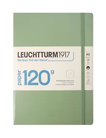 Купить Книга для записей A5, 100 листов в точку "Edition 120G", твердая обложка, шалфей, Leuchtturm1917 — Фото №1