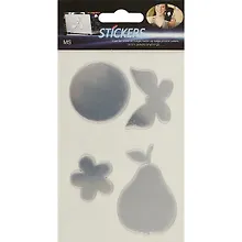 Купить Наклейки зеркальные 10*15 (микс) — Фото №1