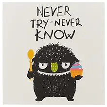 Купить Скетчбук «Чёрный зверёк», 80 листов, 21 х 21 см — Фото №1