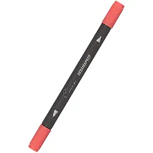 Купить Маркер акварельный "Сонет", двухсторон., кисть и тонкий наконечник, карминовый, сонет — Фото №1