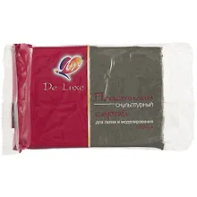 Купить Скульптурный пластилин «Луч», серый, 300 грамм — Фото №1