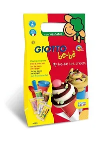 Купить Набор пасты для лепки, Giotto be-bè My Recipes My Ice Cream 6шт.пасты и 5шт.аксессуаров — Фото №1