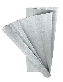 Купить Бумага, Herlitz/Херлитц, гофрированая, цветная, серебро — Фото №1