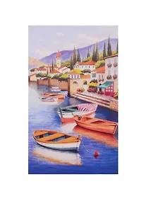 Купить Картина для раскрашивания по номерам "Средиземноморский пляж", 30x50 см — Фото №1