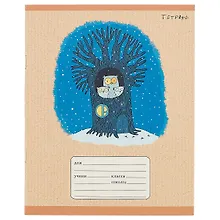 Купить Тетрадь в клетку Unnika, "Сказочный лес", 24 листа, в ассортименте — Фото №1